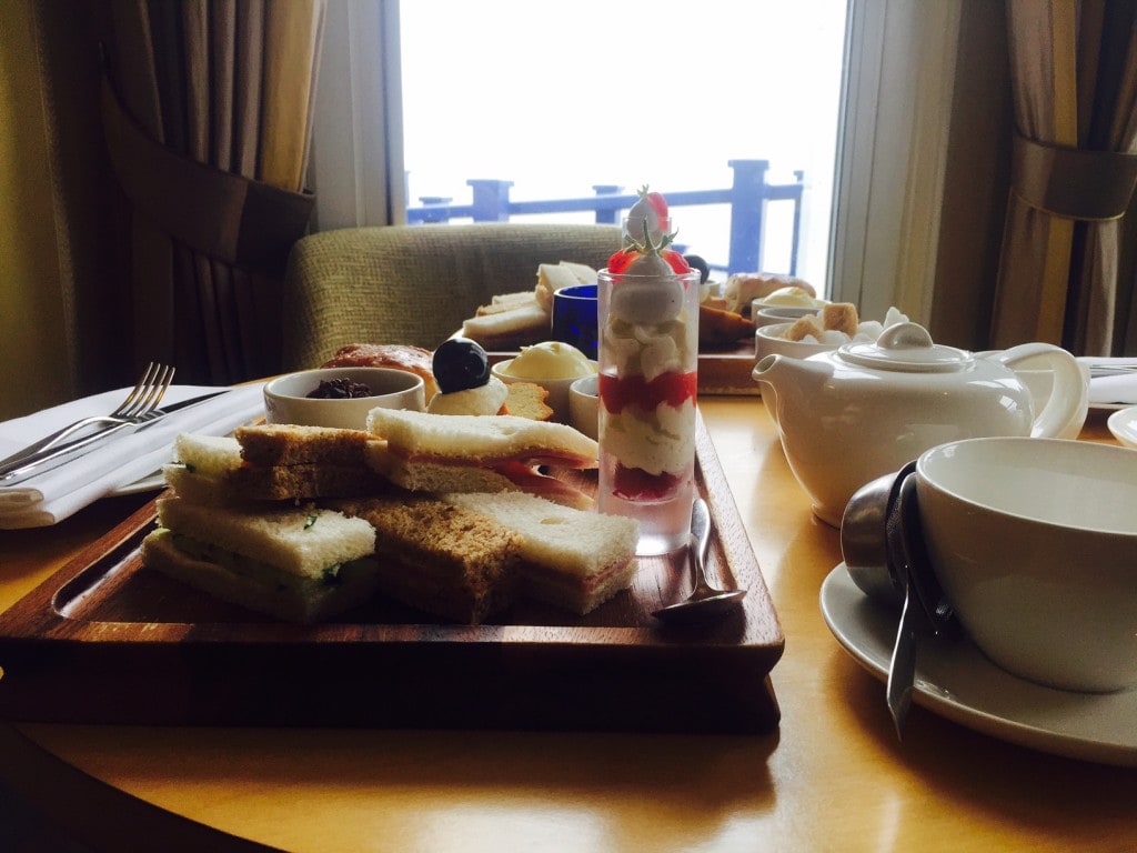 Our spread for afternoon tea at the Brudenell