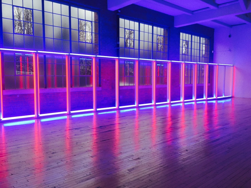 Dan Flavin's Untitled Work was impressive - Beacon, NY Day Trip for World Class Contemporary Art - Two Traveling Texans