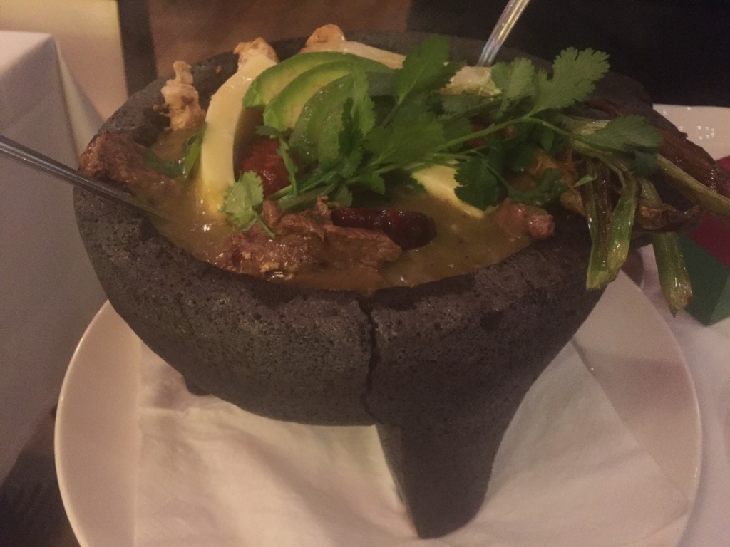 The perfect sharing dish - Molcajete ‘Mestizo’ - "Mexican Food Finds in London" - Two Traveling Texans