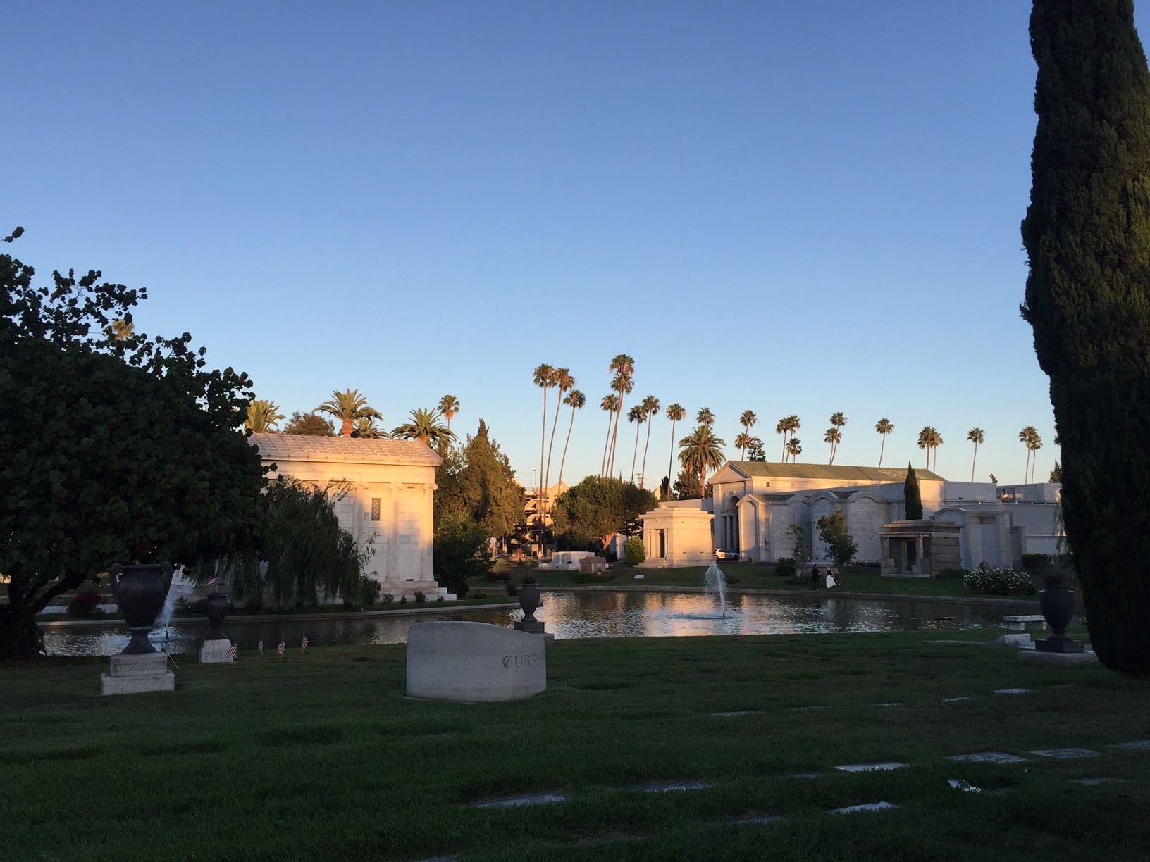 Hollywood Forever Cemetery Movie Night - Two Traveling Texans