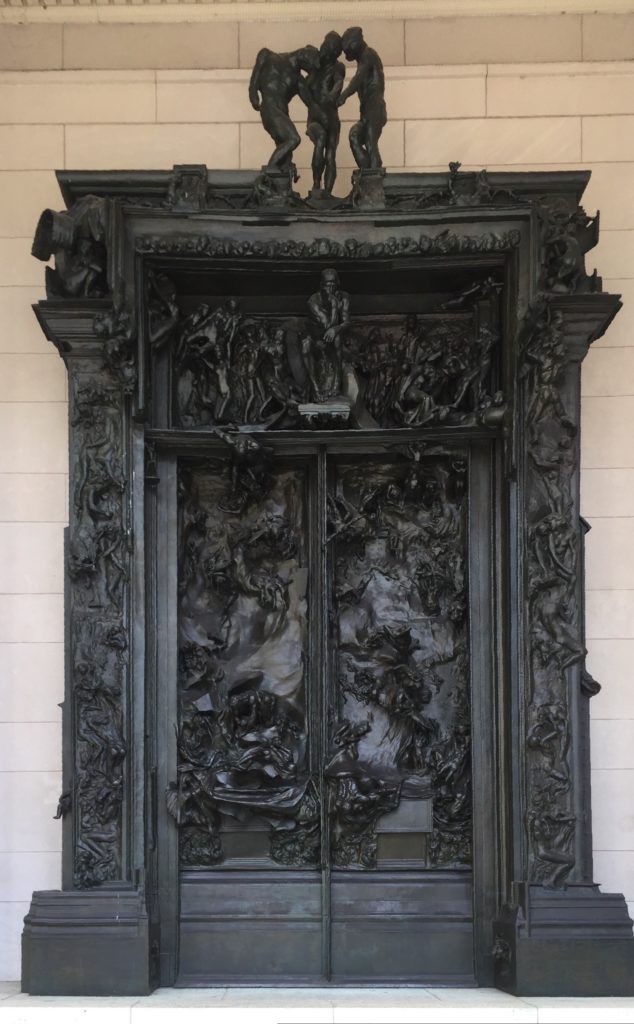 The Gates of Hell by Rodin is quite impressive, especially if you look at all the detail that went into it. - "Rodin Around the World" - Two Traveling Texans