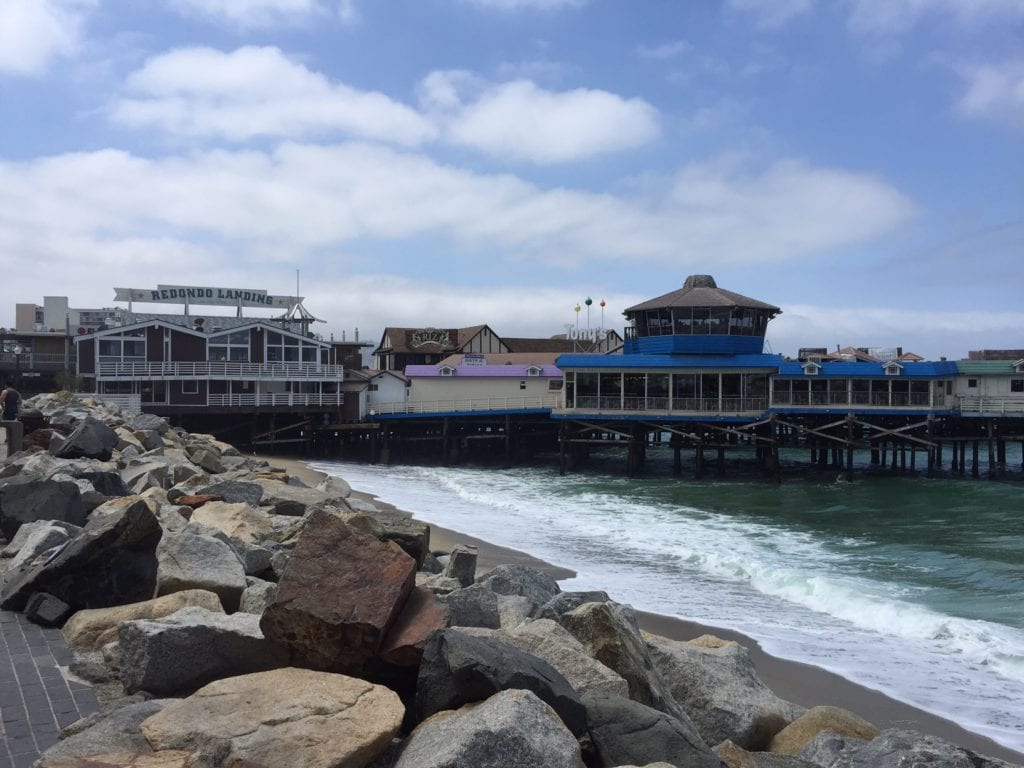 The Redondo Beach Pier has lots of great food options.
